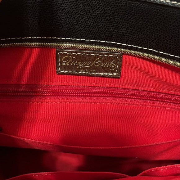 Dooney & Bourke Black and Brown Tote Bag - Picture 9 of 9